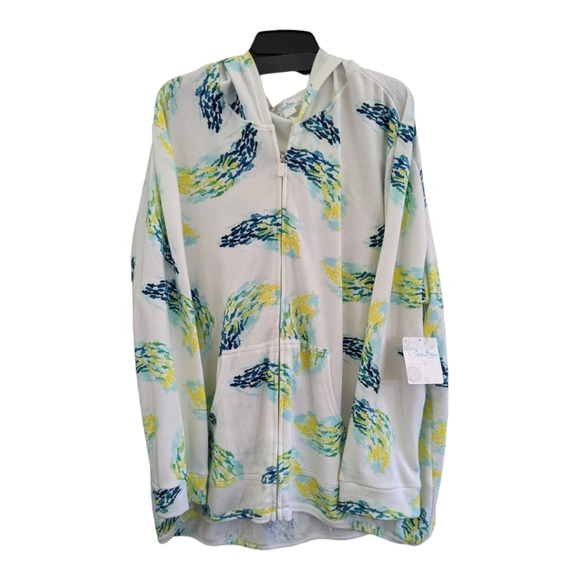 Sun Bay Other - Sun Bay oversized beach hoodie/coverup
